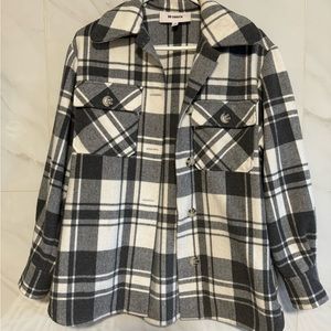 Plaid shacket